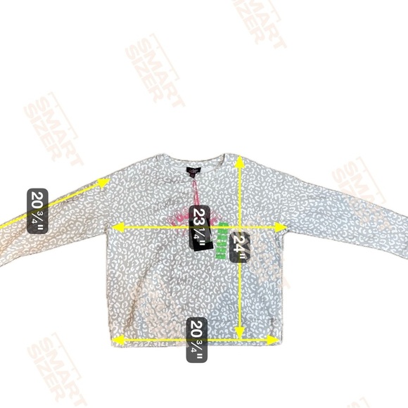 Positive Pink Leopard Print Sweatshirt NWT | Size L - Picture 6 of 6